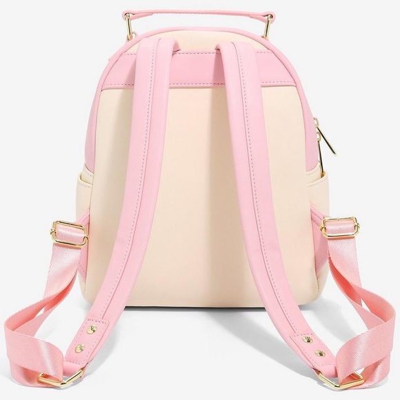 LOUNGEFLY SANRIO LITTLE TWIN STARS Constellation MINI BACKPACK & CARDHOLDER SET! - Picture 4 of 10